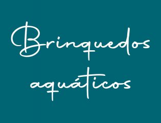 Brinquedos aquáticos