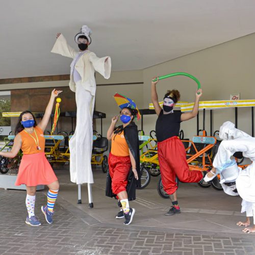 Equipe de Recreação e Art Circus 1